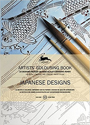 PEPIN® Artists' Colouring Book: Japanese Designs