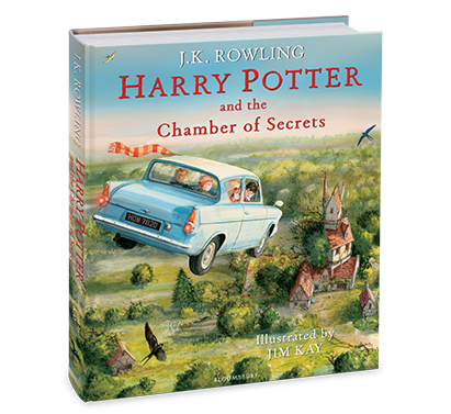Harry Potter and the Chamber of Secrets Illustrated Edition by J.K. Rowling