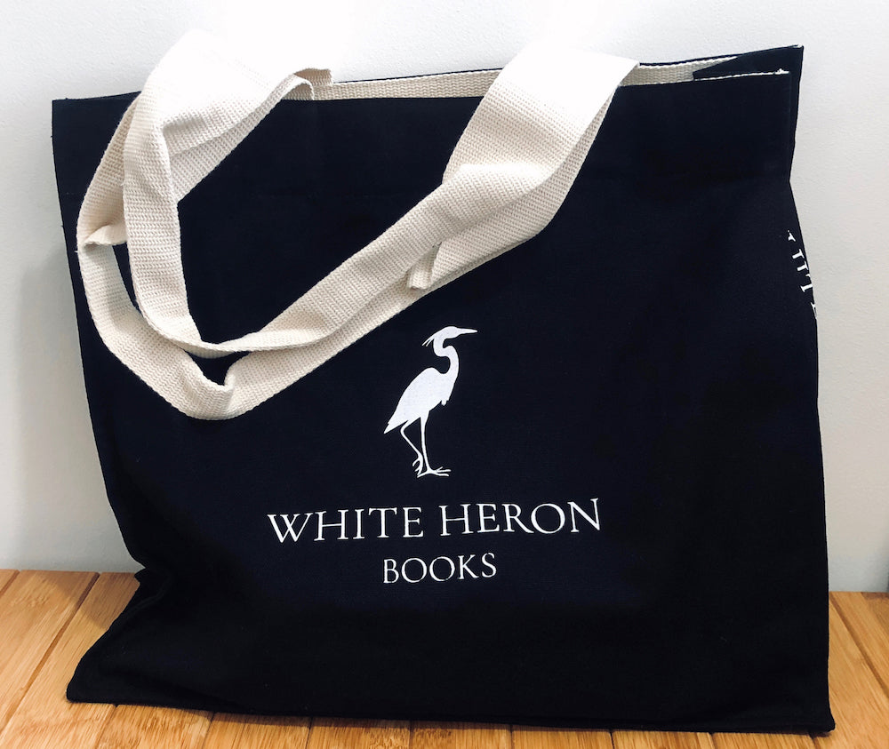White Heron Books Canvas Bag