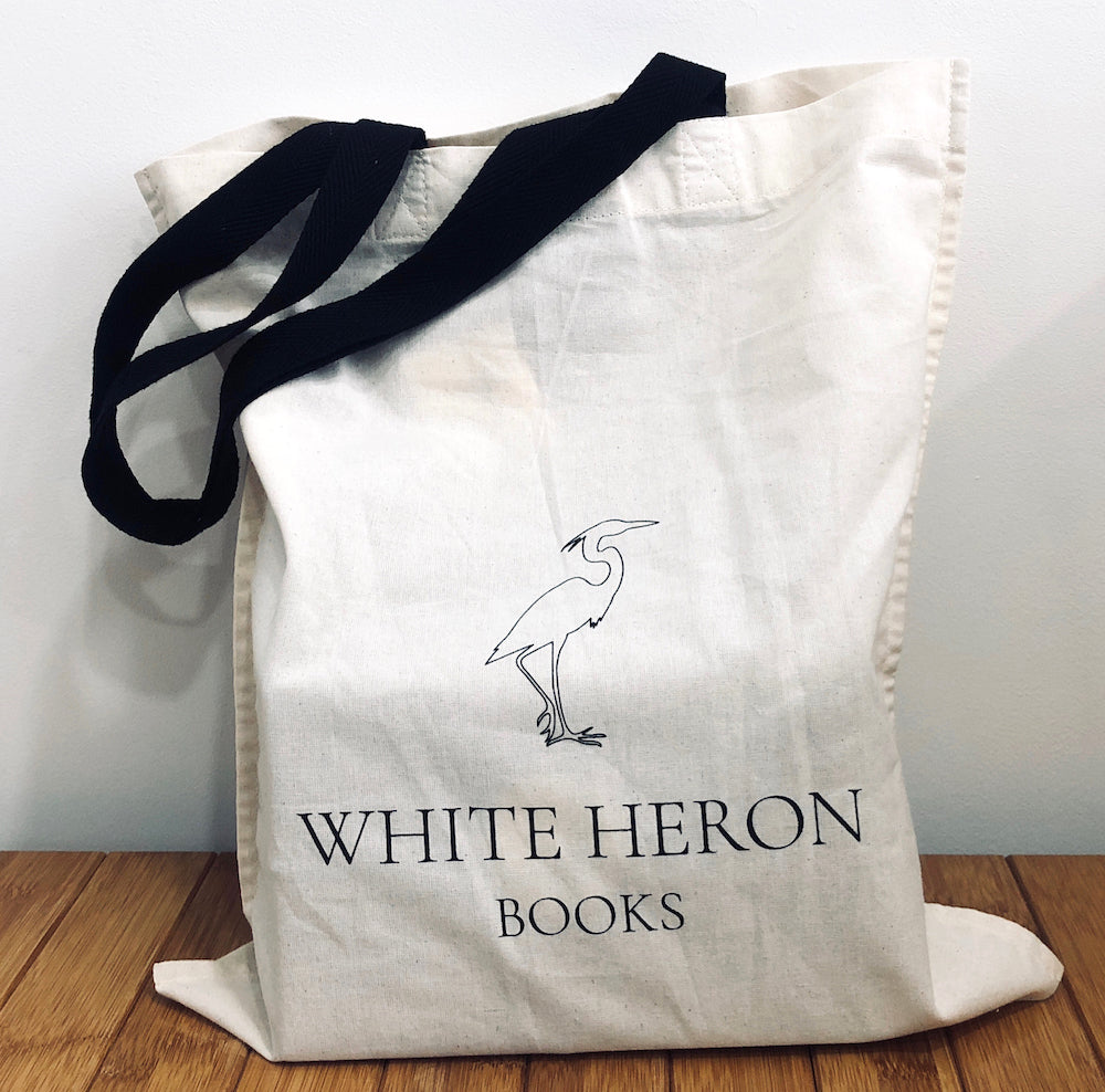 White Heron Books Cotton Bag